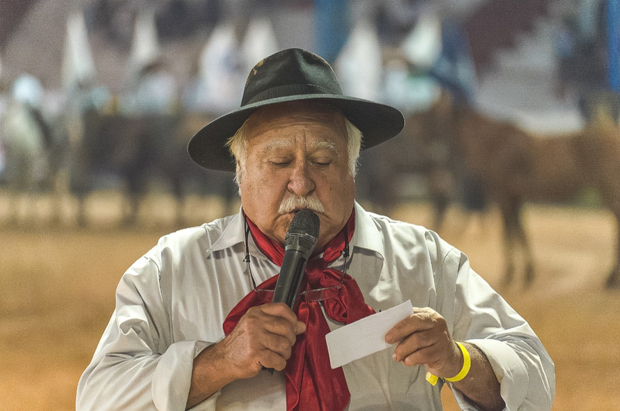 Uma vida narrando com a alma os Rodeios da Vacaria!