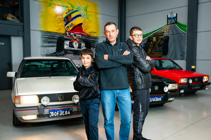 De pai para filhos: companheirismo e amor pelos clássicos da Volks