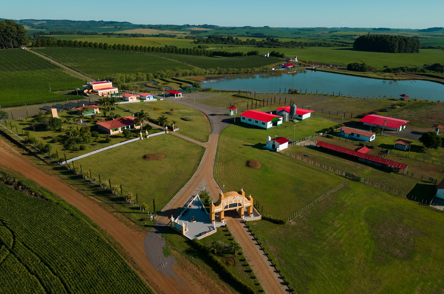 Vila açoriana no sul do Brasil