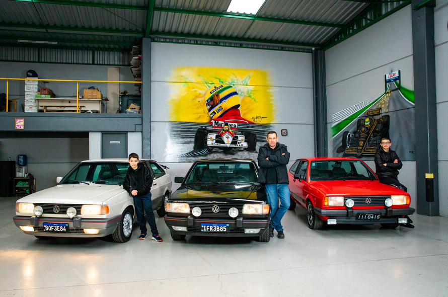 De pai para filhos: companheirismo e amor pelos clássicos da Volks