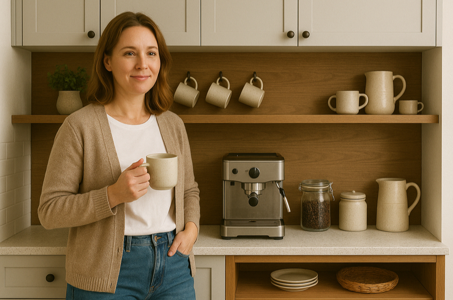 Como montar um cantinho do café