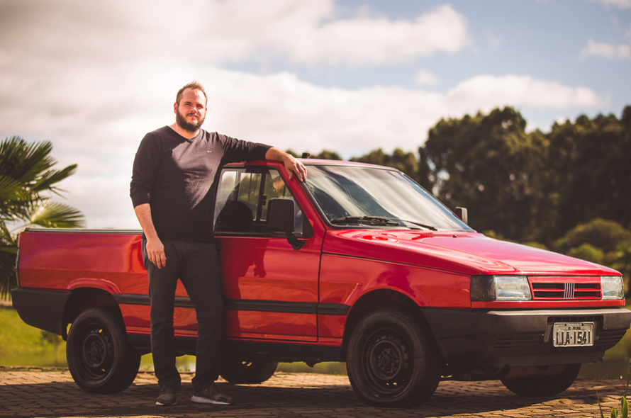 Pick-up para pegar no batente